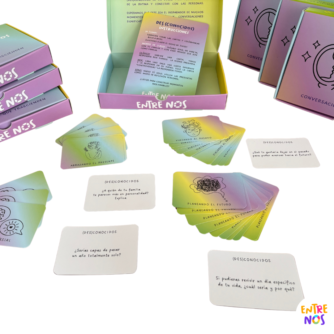 (DES)CONOCIDOS | juego para parejas, familias y amigos