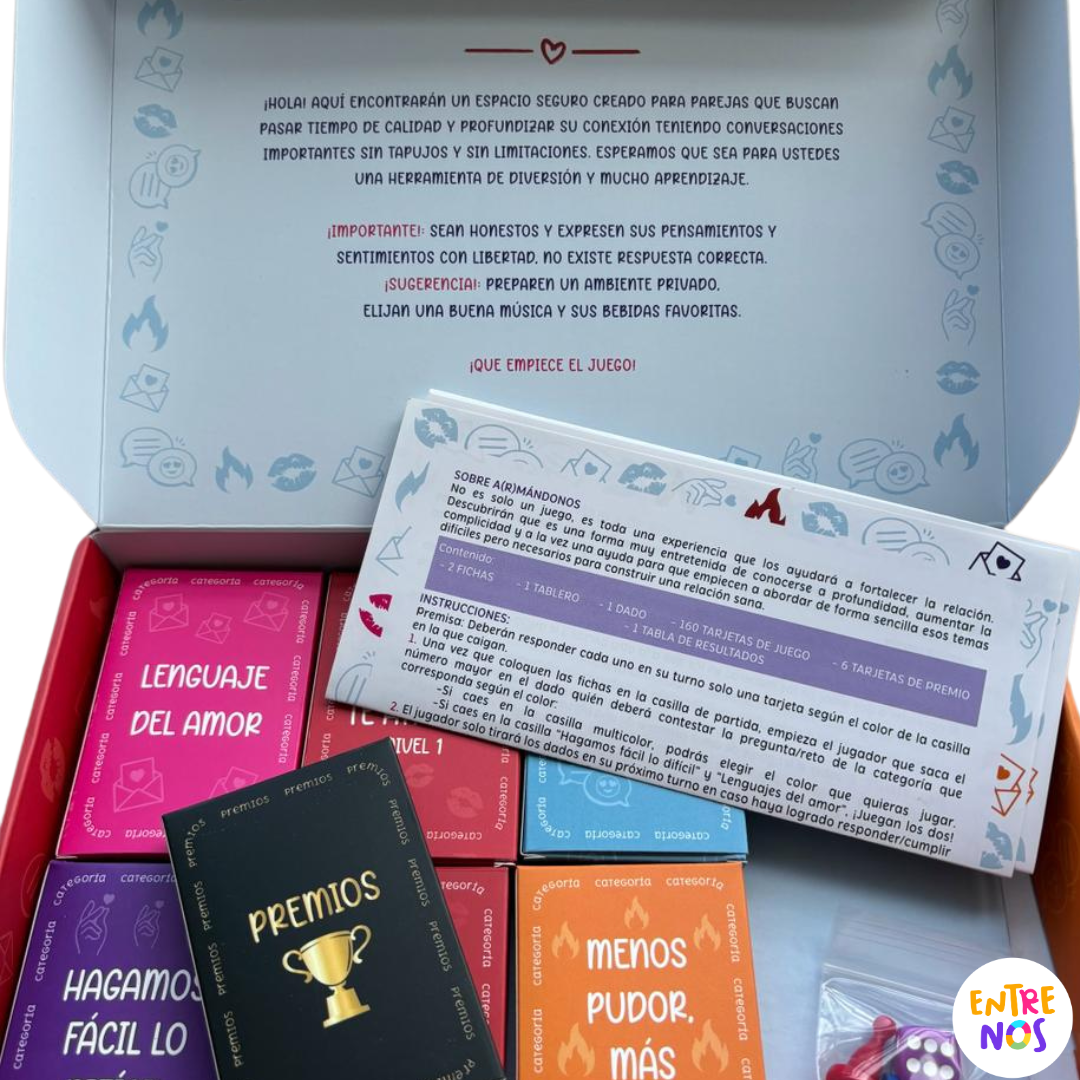A(R)MÁNDONOS | juego para parejas